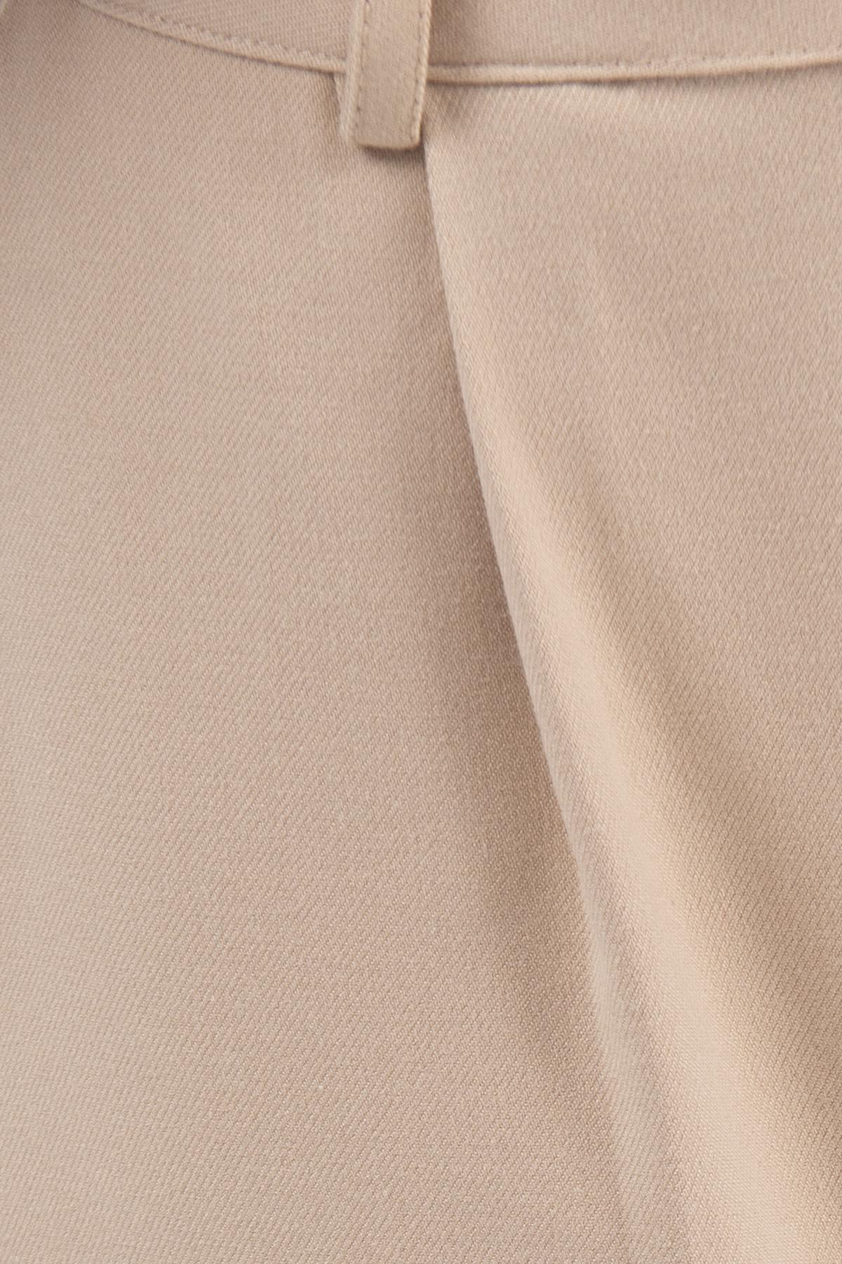 Beige Loose Trousers